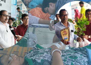 বারুইপুর ফুলতলা দুর্গাপূজা কমিটির রক্তদান শিবিরের আয়োজন